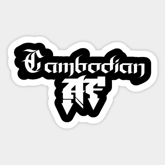 Cambodian AF Sticker by Coolsville